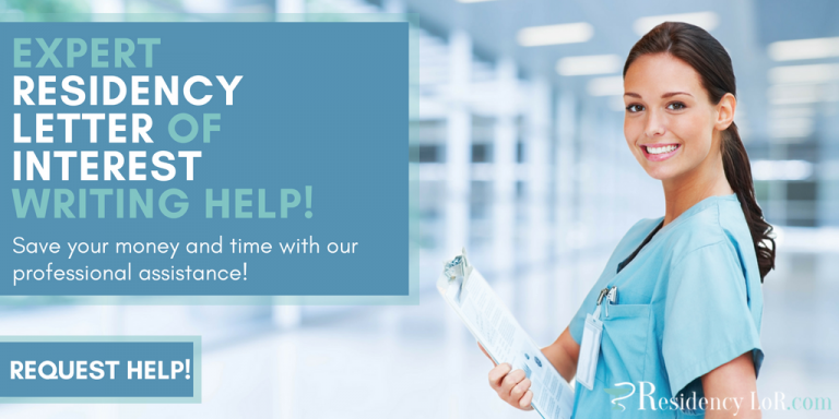 Professional Residency Letter Of Interest Writing Help