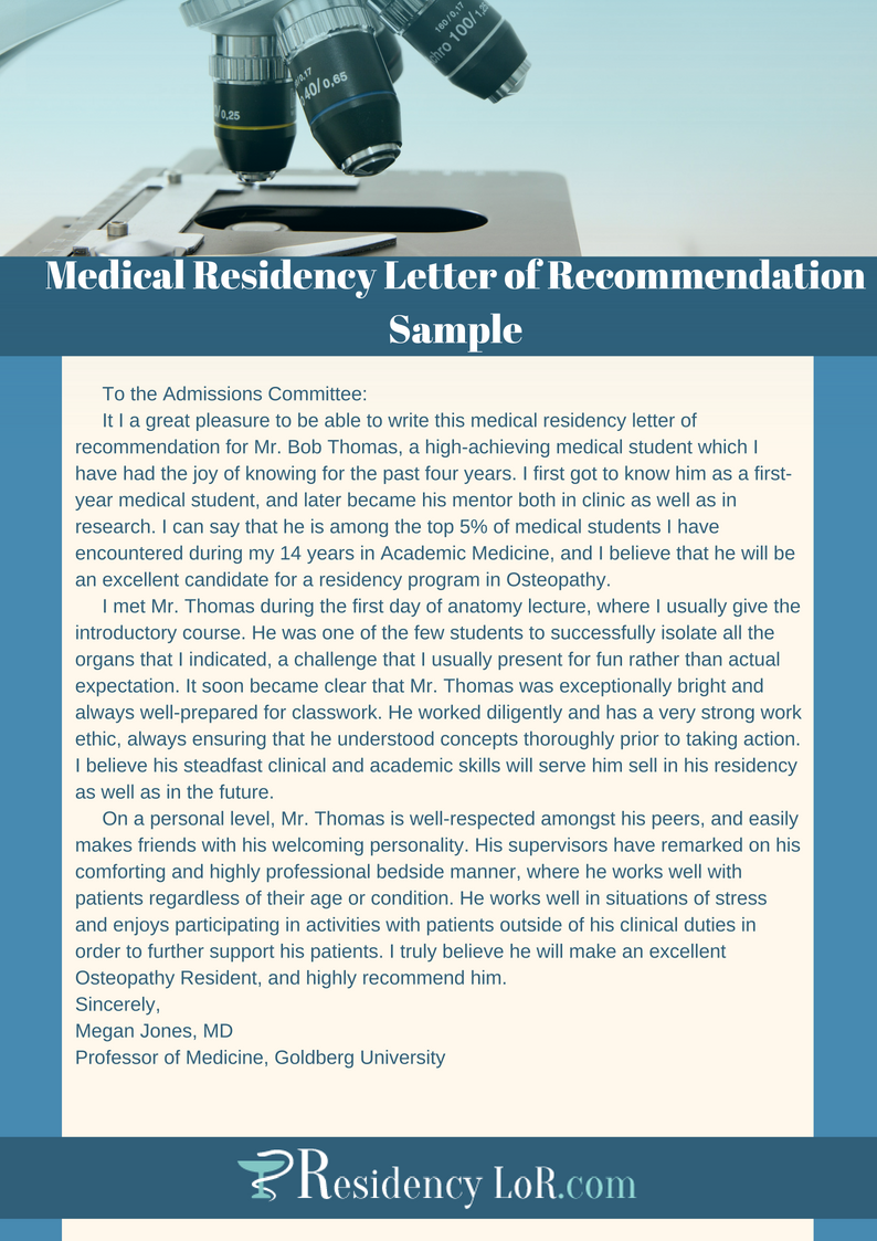 Medical Residency Letter of Writing Assistance Medical Residency Letter of Writing Assistance